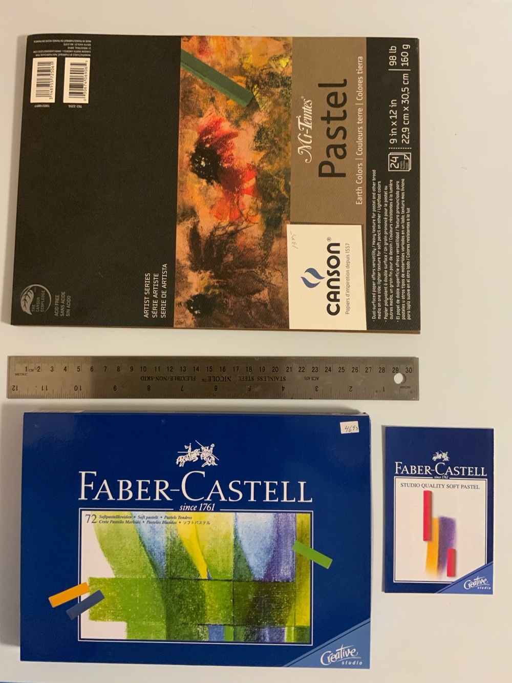 Faber-Castell Pastel Set with Canson Pastel Pad